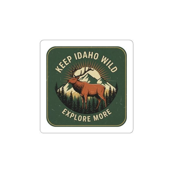 Keep Idaho Wild - Bull Elk Sticker