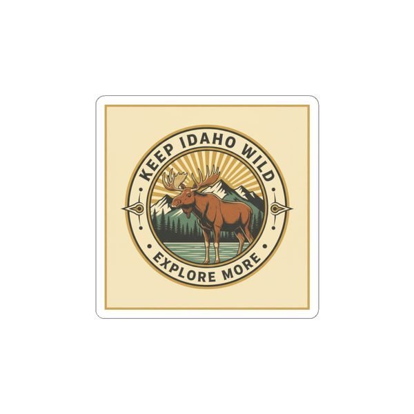 Keep Idaho Wild - Bull Moose Sticker