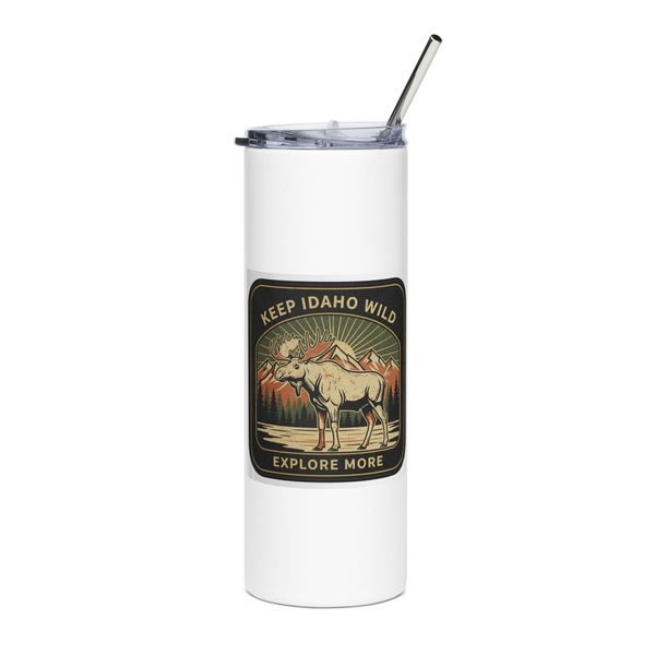 Keep Idaho Wild - Bull Moose Tumbler (20oz)