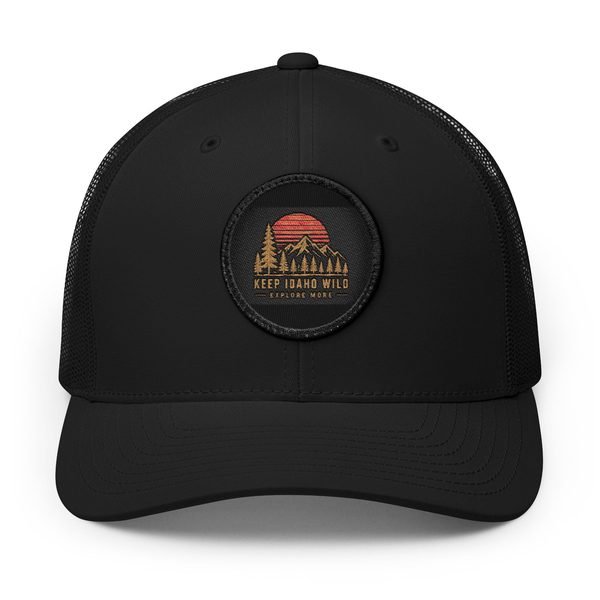 Keep Idaho Wild - Explore More Patch Trucker