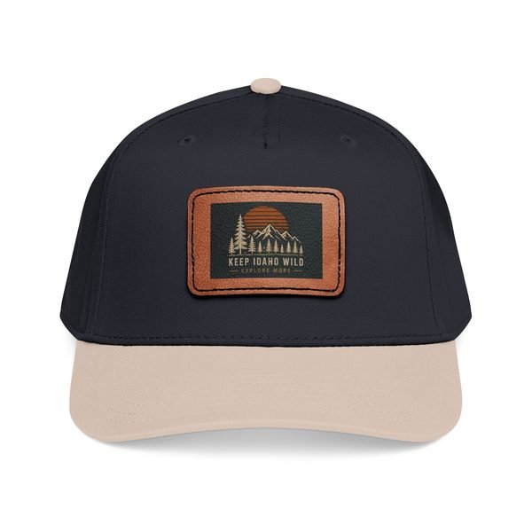 Keep Idaho Wild Leather Patch Hat - Explore More