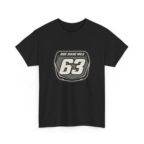 Ride Idaho Wild - Monochrome MX 63 Plate Tee